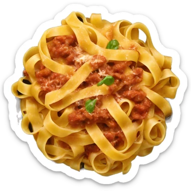 tagliatelle al ragu sticker