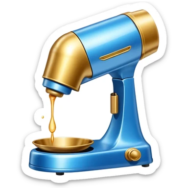 La lettre g majuscule mixer avec un 7 et un éclaire  sticker