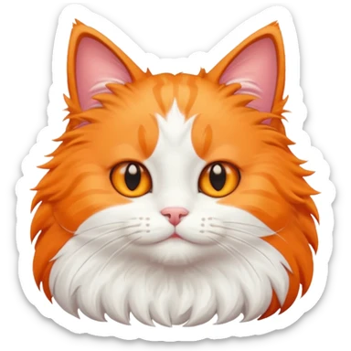 Emoji de gata sticker
