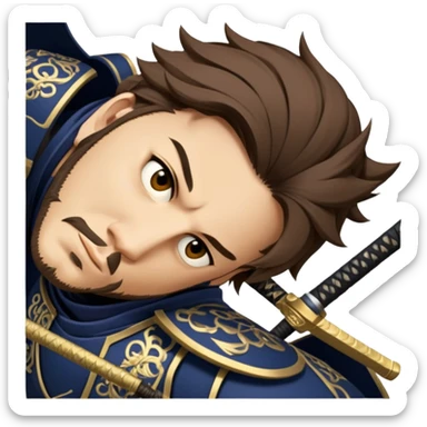 Samurai Strategist sticker