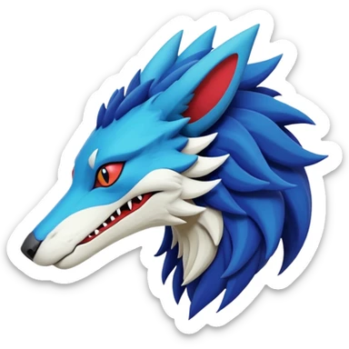  exotic Fakémon-Sergal-Pokémon-Vernid-creature sticker