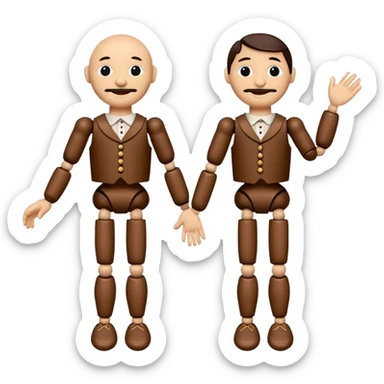 Icon for Puppet Theater: a  puppet body sticker