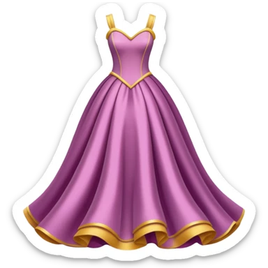 Disney Princess dress sticker