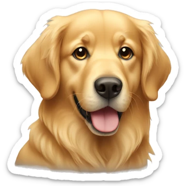 Golden retriever  sticker