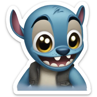 Stitch sticker
