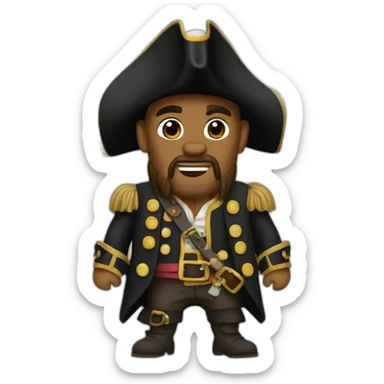Pirates of the Caribbean sticker