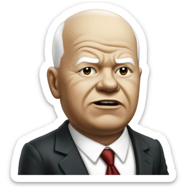Khrushchev threatens with his fist sticker