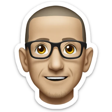 chester bennington sticker