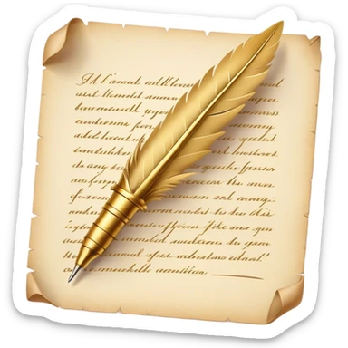 Icon for writing a book sticker