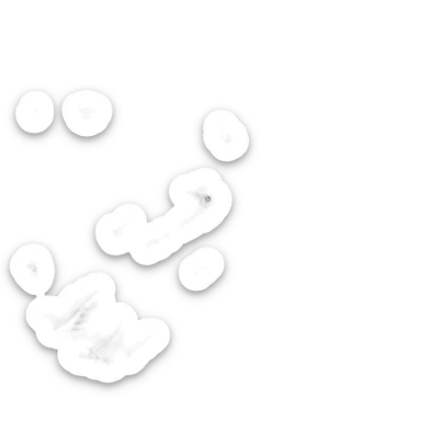 realistic blue budgie bird sticker