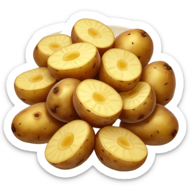 patate dejeuné sticker