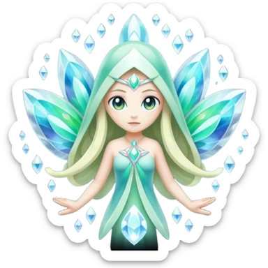 Elemental Aurorus-Meloetta-Auroras-Pokémon-Fakémon-creature sticker