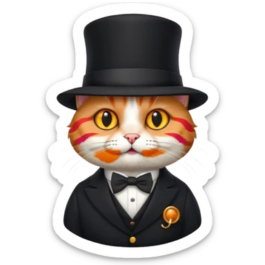 cat spy sticker