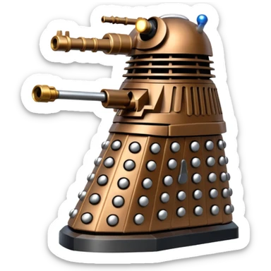 Dalek from the Doctor Who TV show sticker
