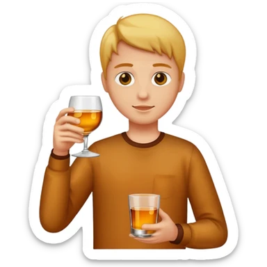 Taking shots of liquor  sticker