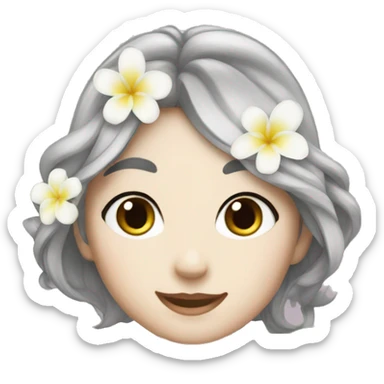 Emojis of Jasmine's flowers  sticker