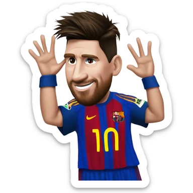Messi Messi Ankara Messi Messi Ankara Messi gooooooal sticker
