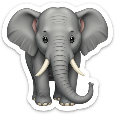  Elephant sticker