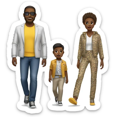 fashion show walk sticker