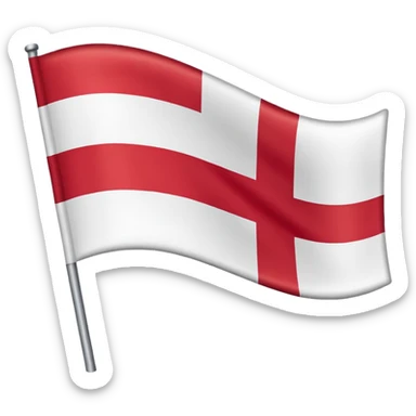 England flag sticker