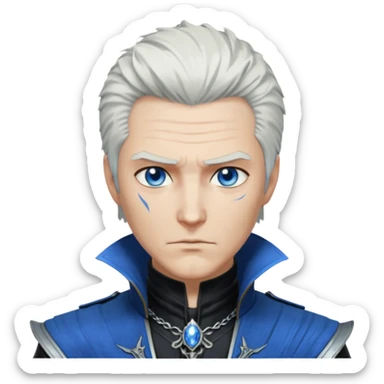 Vergil from DMC5 sticker