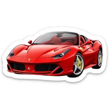 Ferrari sticker