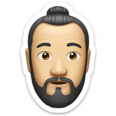 cute confucius sticker