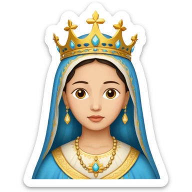 virgen de la ESTRELLA sticker