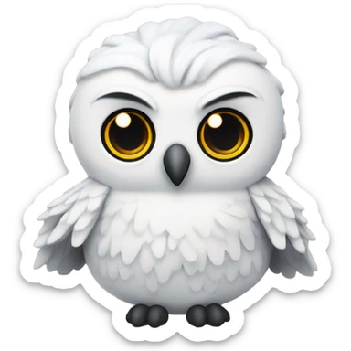 Harry Potter Hedwig Plush sticker