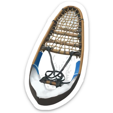 Snowshoes sticker