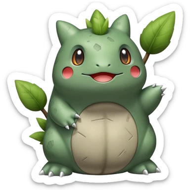 Larvitar (full body) sticker