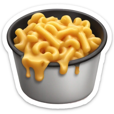 Mac and cheese sticker