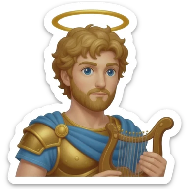 apollo greek god sticker