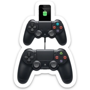 charging dualshock sticker