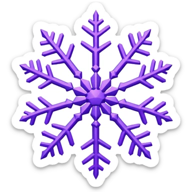 Dca fiocco viola sticker