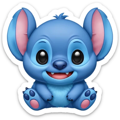 Stitch mignon  sticker