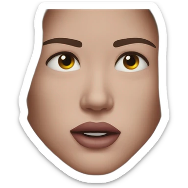 agony ink face meme sticker