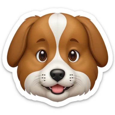 Con chó người sticker