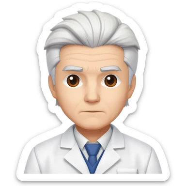 Professor Oak from Pokemon sticker