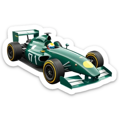 formula one aston martin sticker