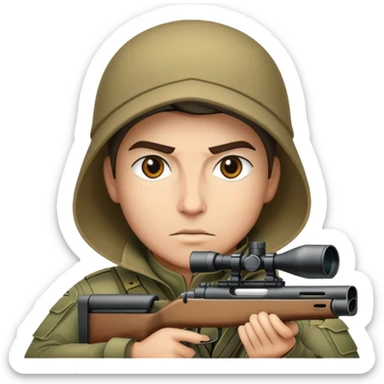 Army sniper  sticker