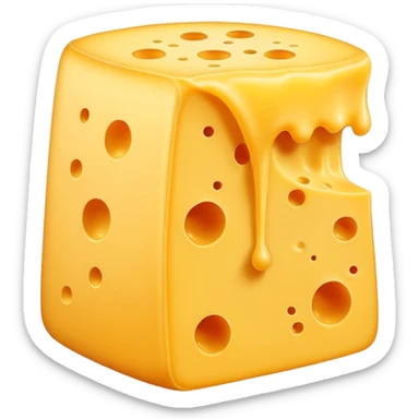 cheese threads sticker