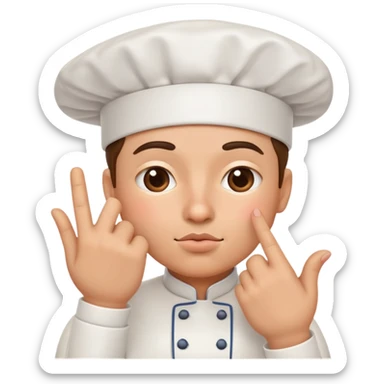 chef's kiss gesture sticker