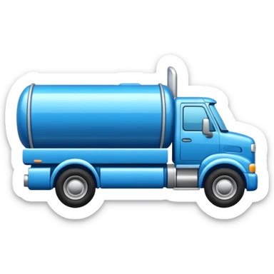 puedes crear unemojis de una tractocamion articulado sticker