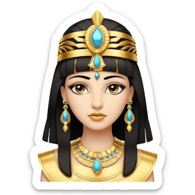 Cleopatra sticker