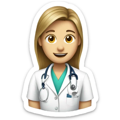 médica veterinaria sticker