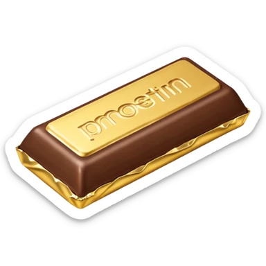 protein bar sticker