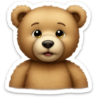 teddy bear sticker