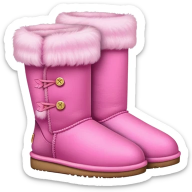pink uggs sticker