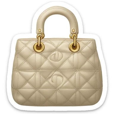 Dior bag sticker